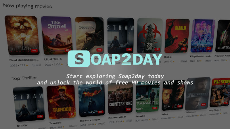 Soap2day Poster – Stream Upcoming Movies in HD